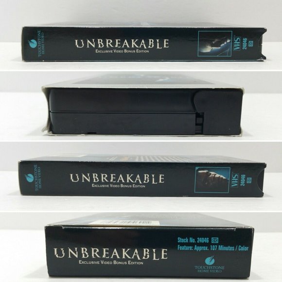 Unbreakable (VHS, 2001, Bonus Edition) 4724E1M - Picture 7 of 10